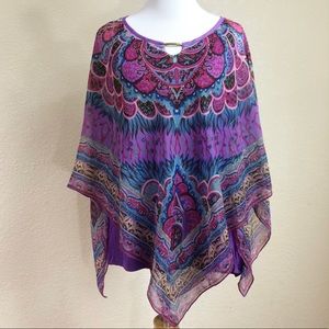 SOLD ❤️ DRESS BARN Boho Handkerchief Tank Top